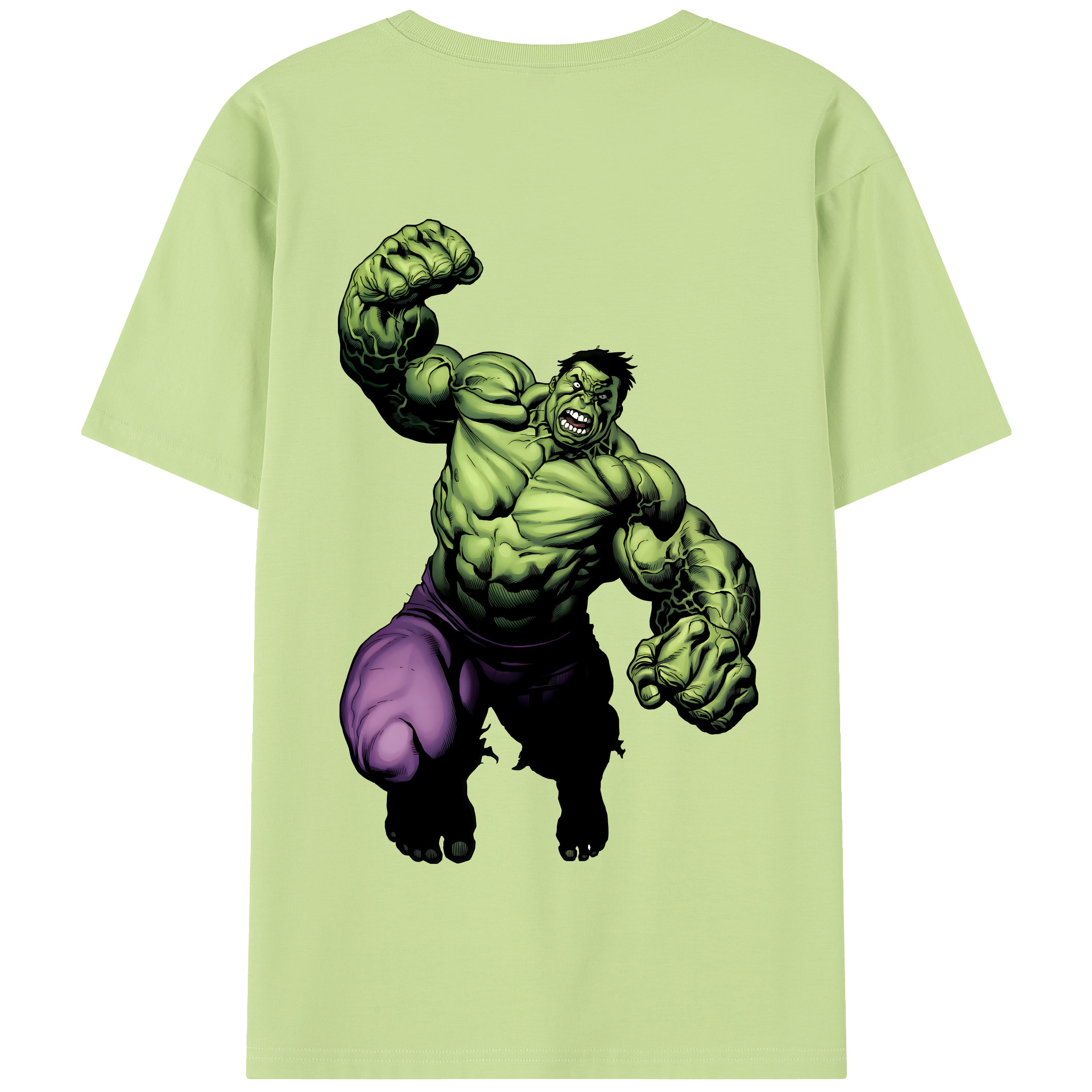 （画像用） アベンジャーズ The Avengers 綿100％半袖Tシャツ（背面プリント）
